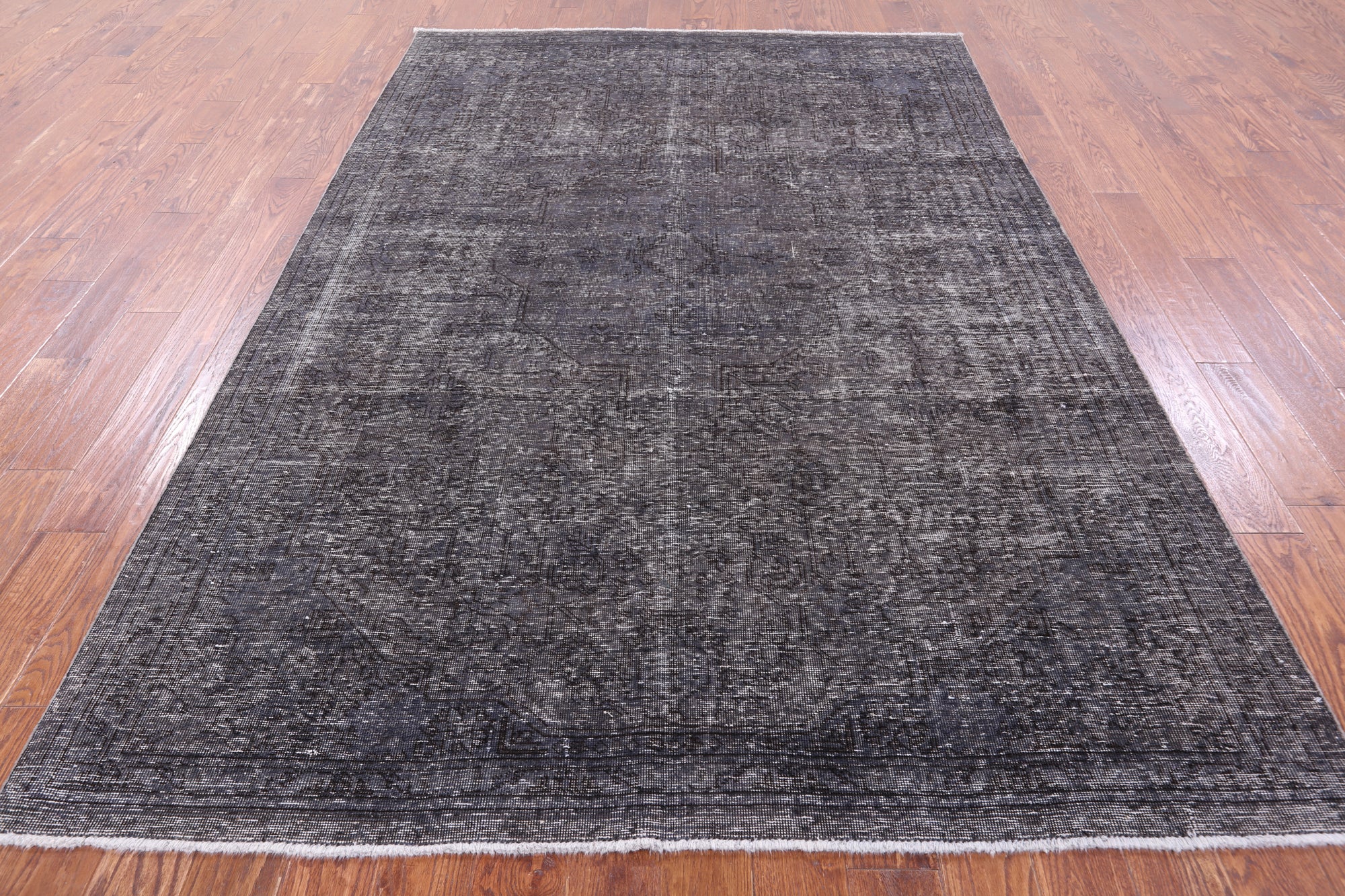 Persian Overdyed Handmade Wool Area Rug - 6' 7" X 9' 9" - Golden Nile