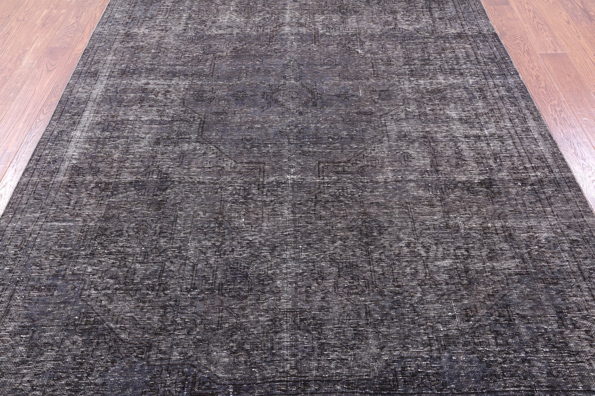 Persian Overdyed Handmade Wool Area Rug - 6' 7" X 9' 9" - Golden Nile