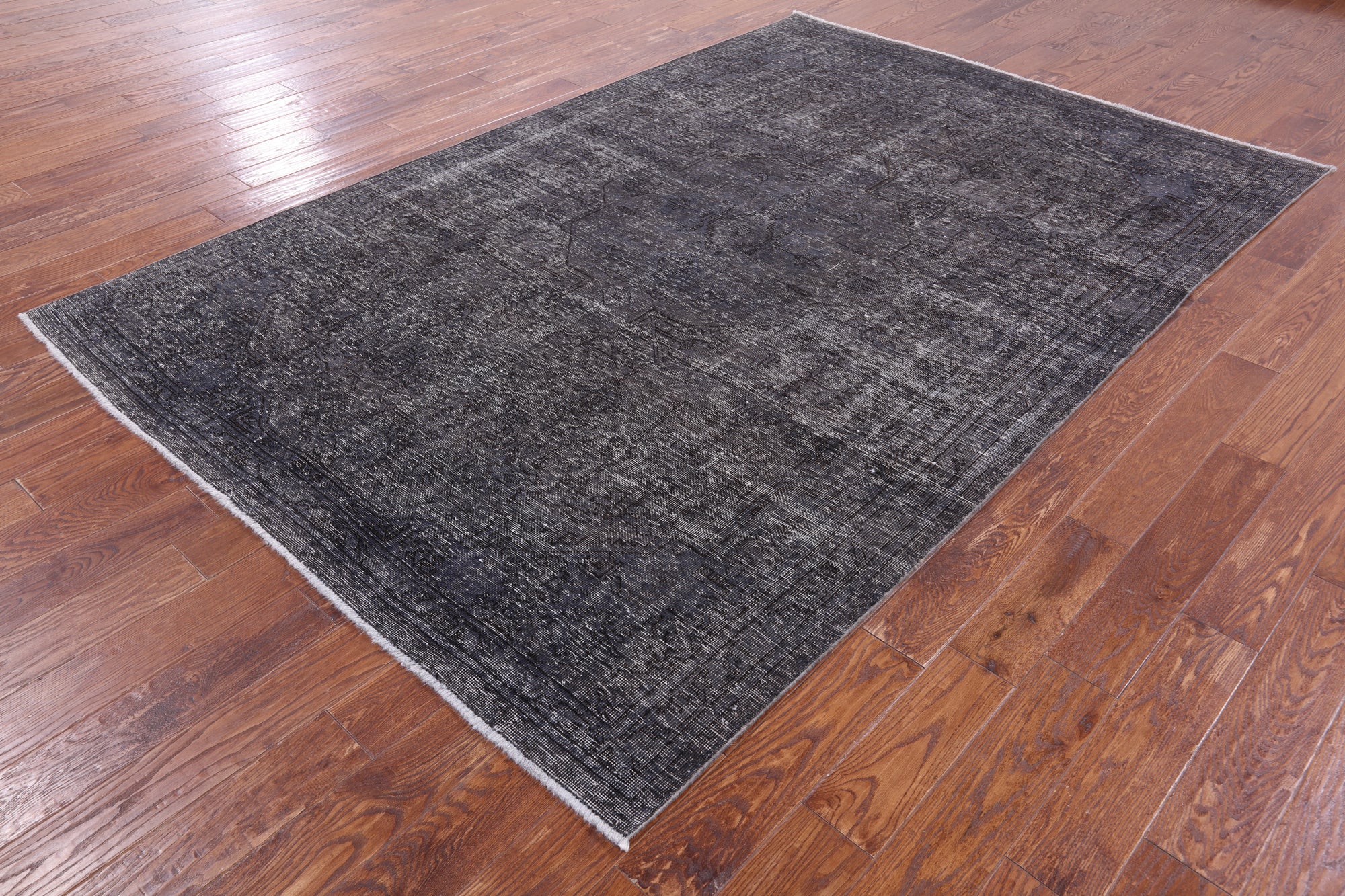 Persian Overdyed Handmade Wool Area Rug - 6' 7" X 9' 9" - Golden Nile