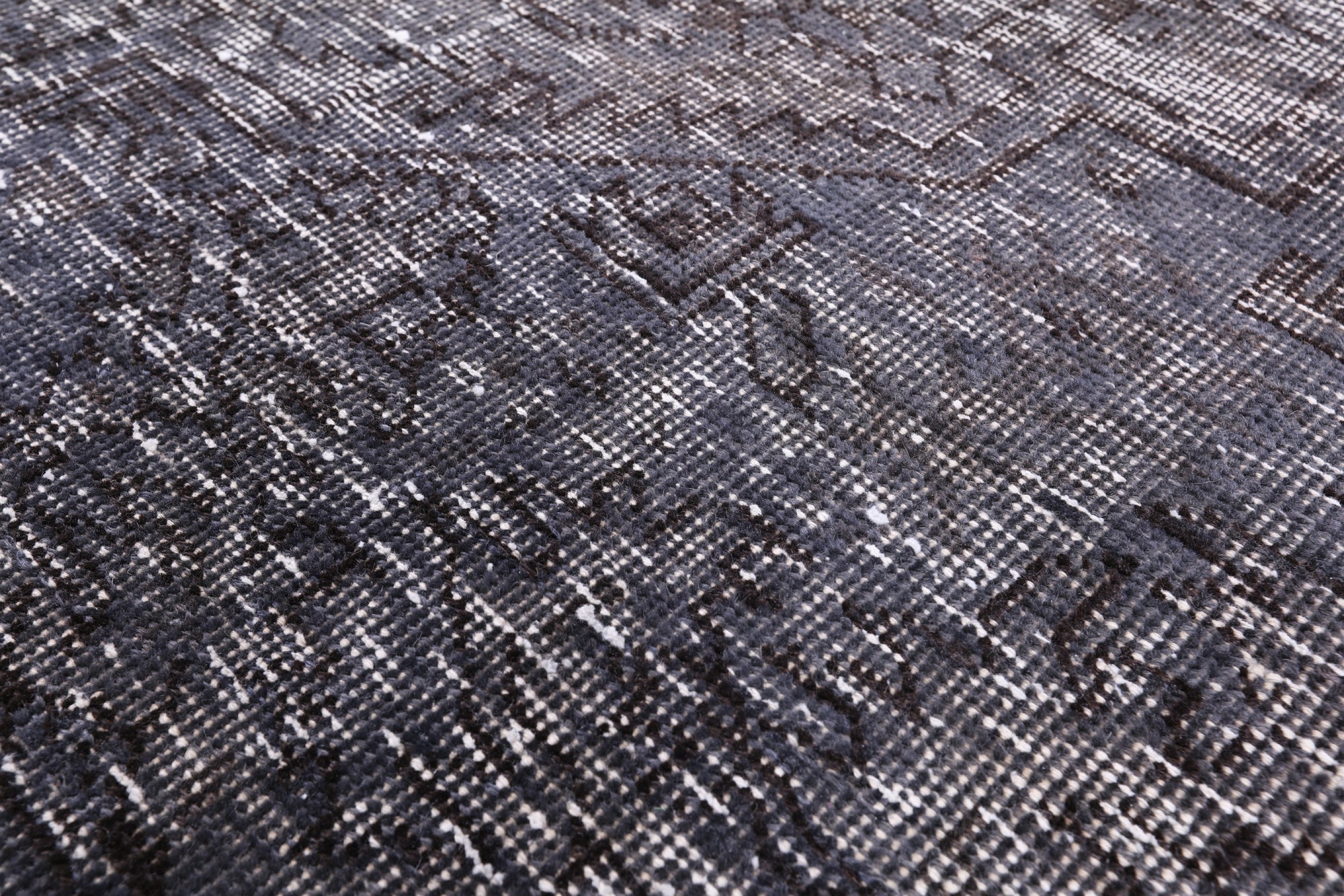 Persian Overdyed Handmade Wool Area Rug - 6' 7" X 9' 9" - Golden Nile