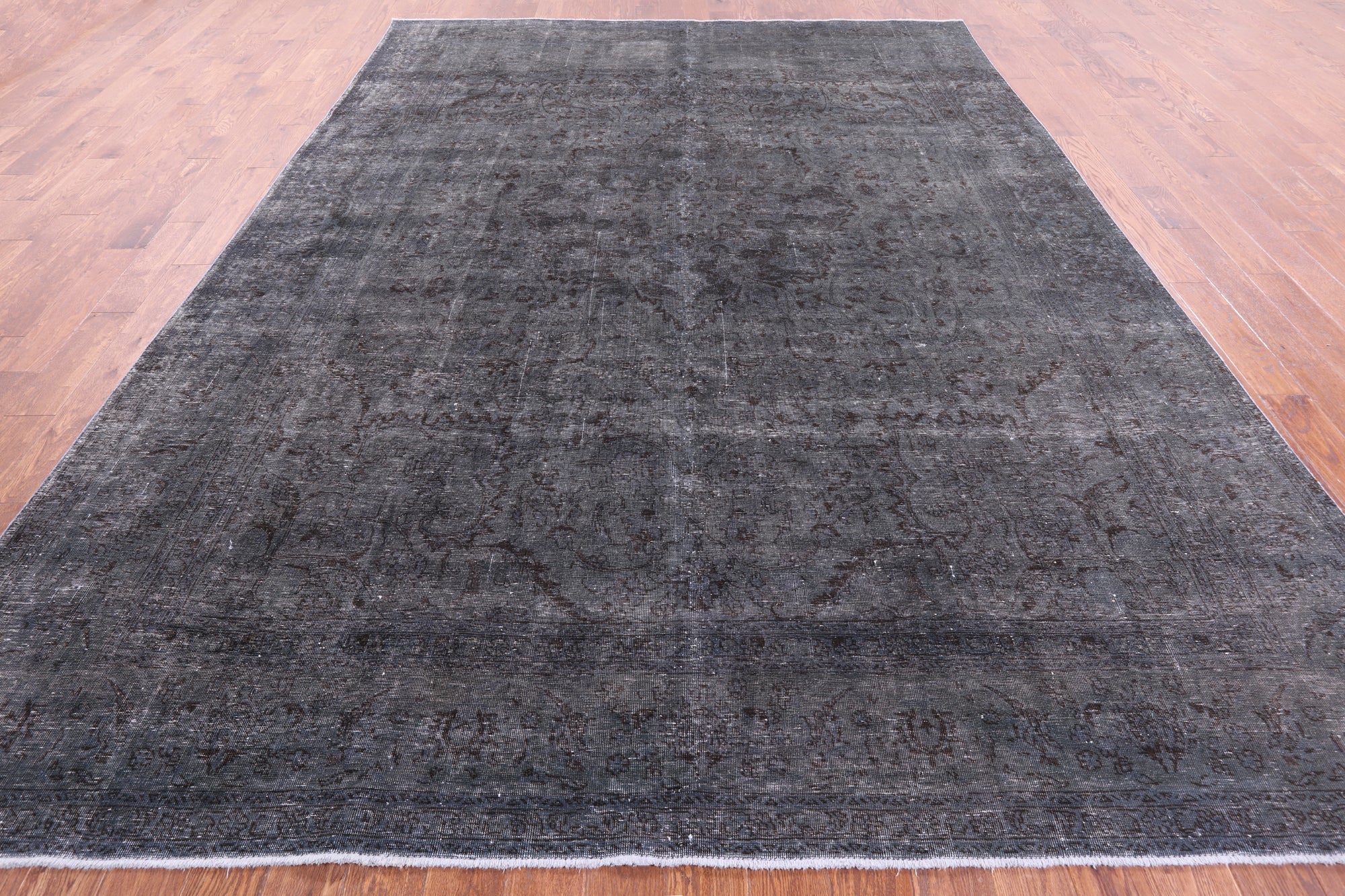Persian Overdyed Hand Knotted Wool Rug - 9' 7" X 13' 0" - Golden Nile