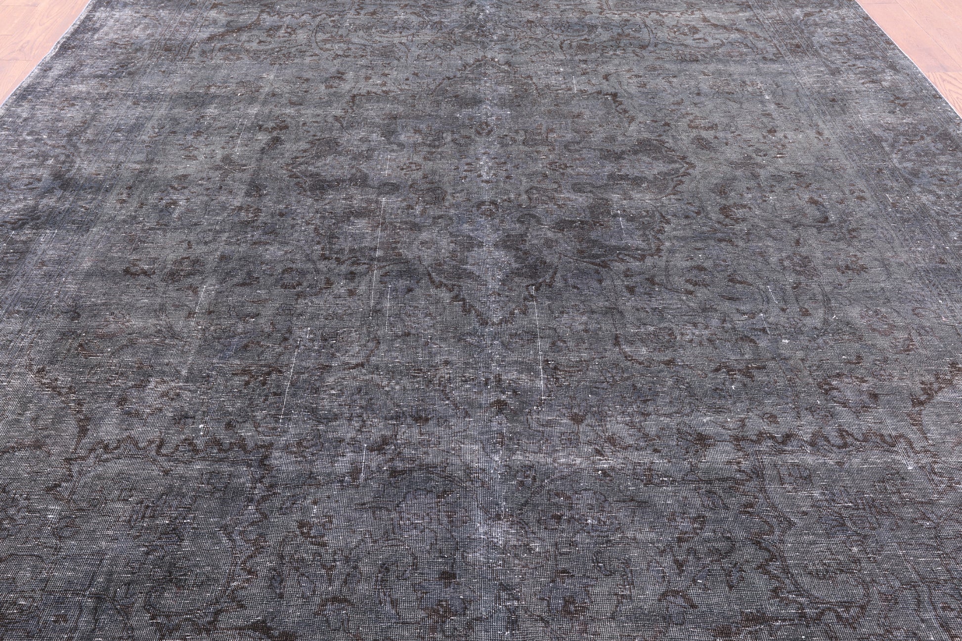 Persian Overdyed Hand Knotted Wool Rug - 9' 7" X 13' 0" - Golden Nile