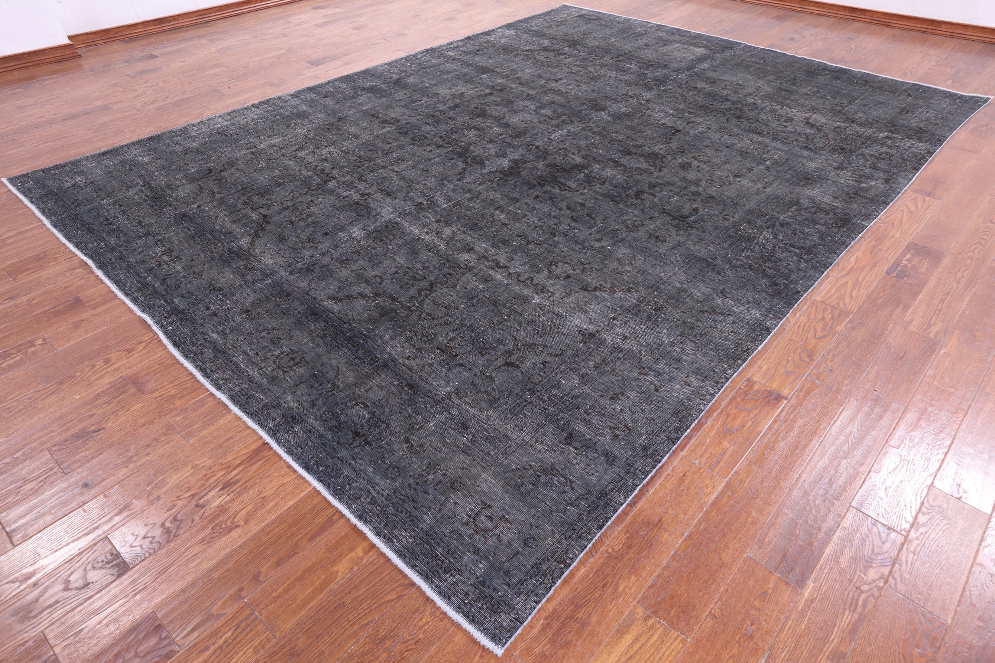 Persian Overdyed Hand Knotted Wool Rug - 9' 7" X 13' 0" - Golden Nile