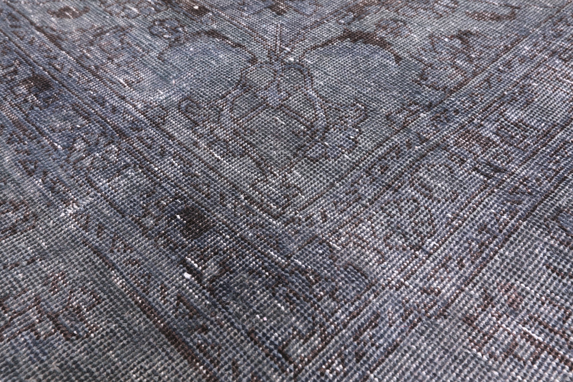 Persian Overdyed Hand Knotted Wool Rug - 9' 7" X 13' 0" - Golden Nile