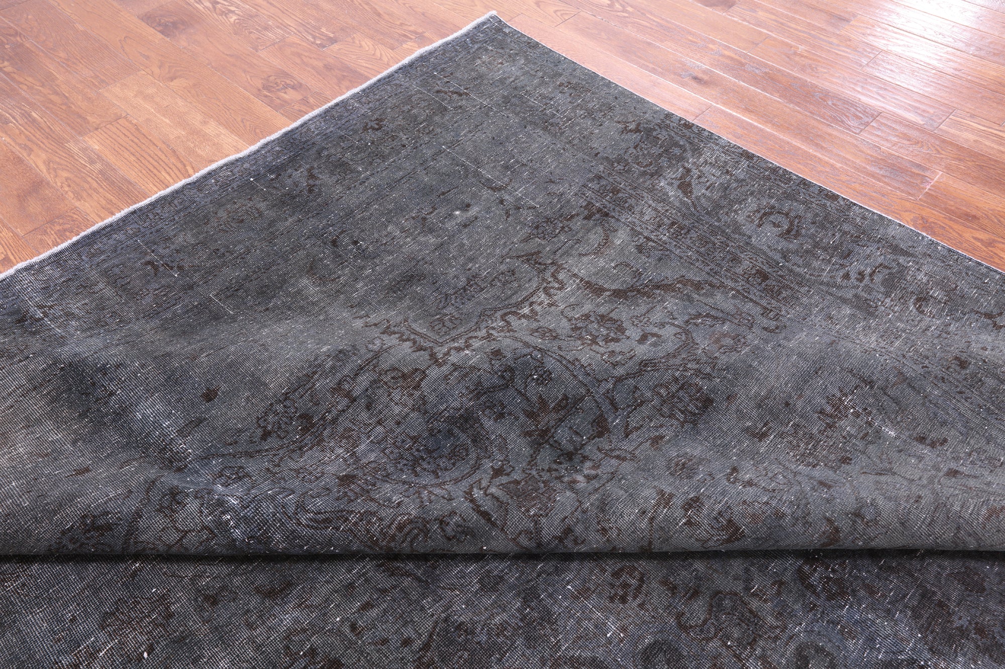 Persian Overdyed Hand Knotted Wool Rug - 9' 7" X 13' 0" - Golden Nile