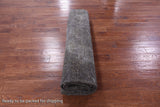 Grey Persian Overdyed Hand Knotted Wool Rug - 9' 9" X 12' 6" - Golden Nile