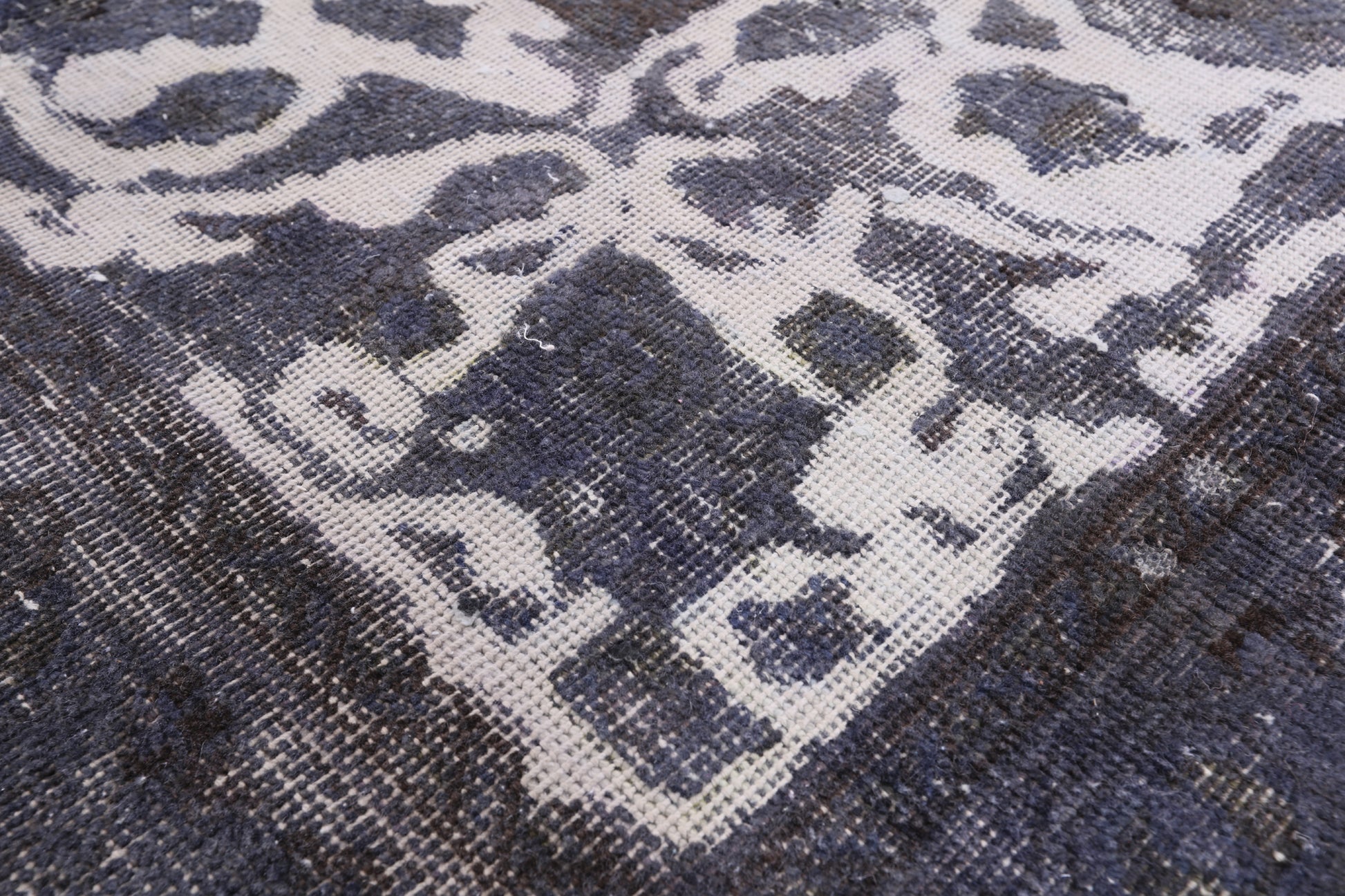 Persian Overdyed Hand Knotted Wool Rug - 9' 7" X 12' 3" - Golden Nile