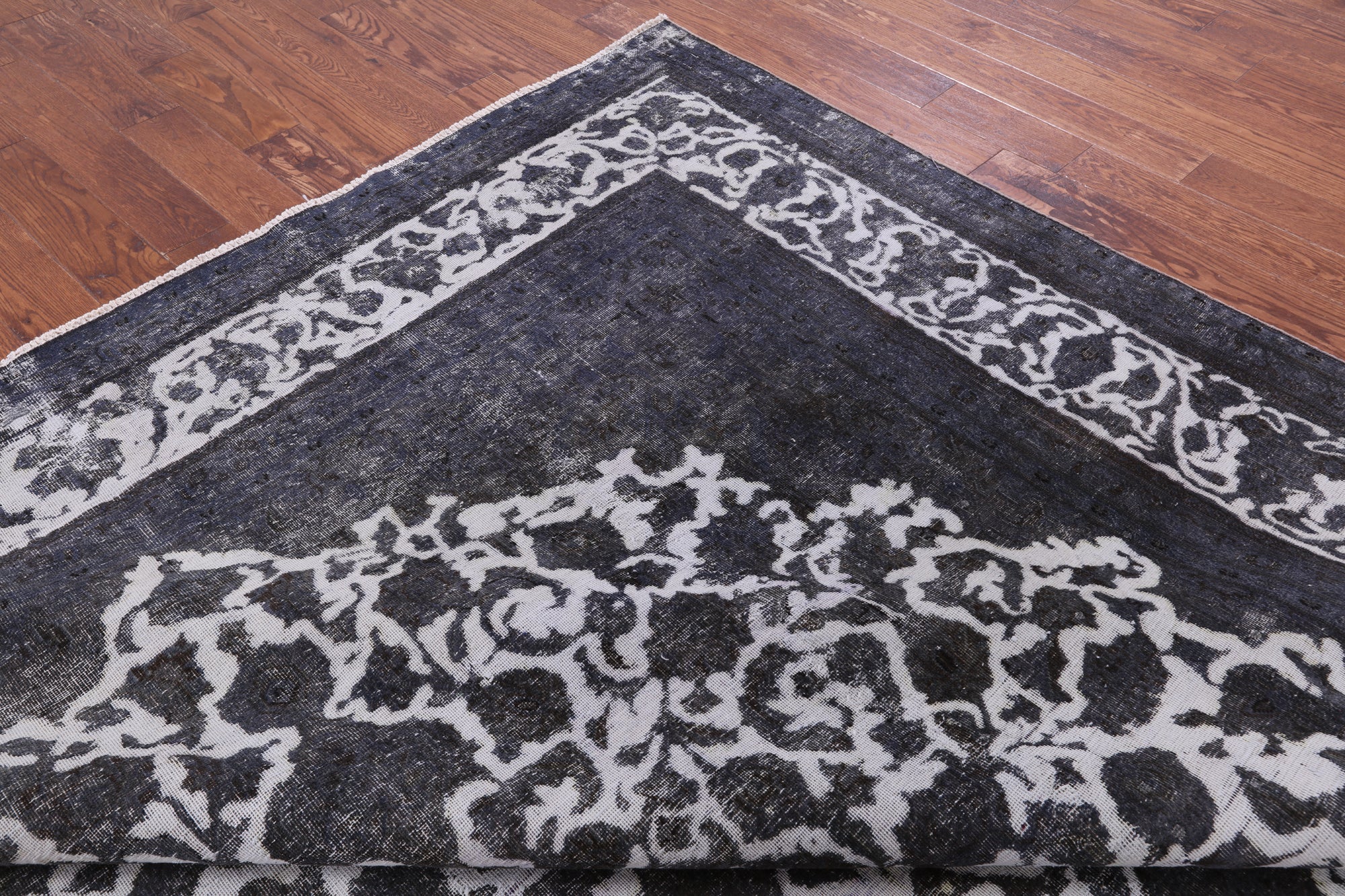 Persian Overdyed Hand Knotted Wool Rug - 9' 7" X 12' 3" - Golden Nile