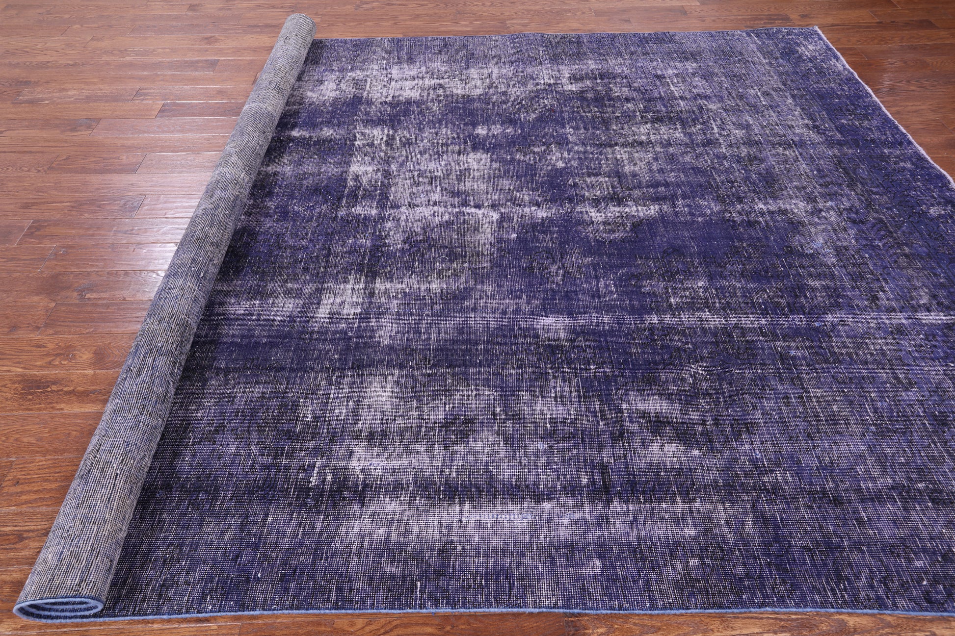 Persian Overdyed Hand Knotted Wool Rug - 8' 8" X 12' 7" - Golden Nile