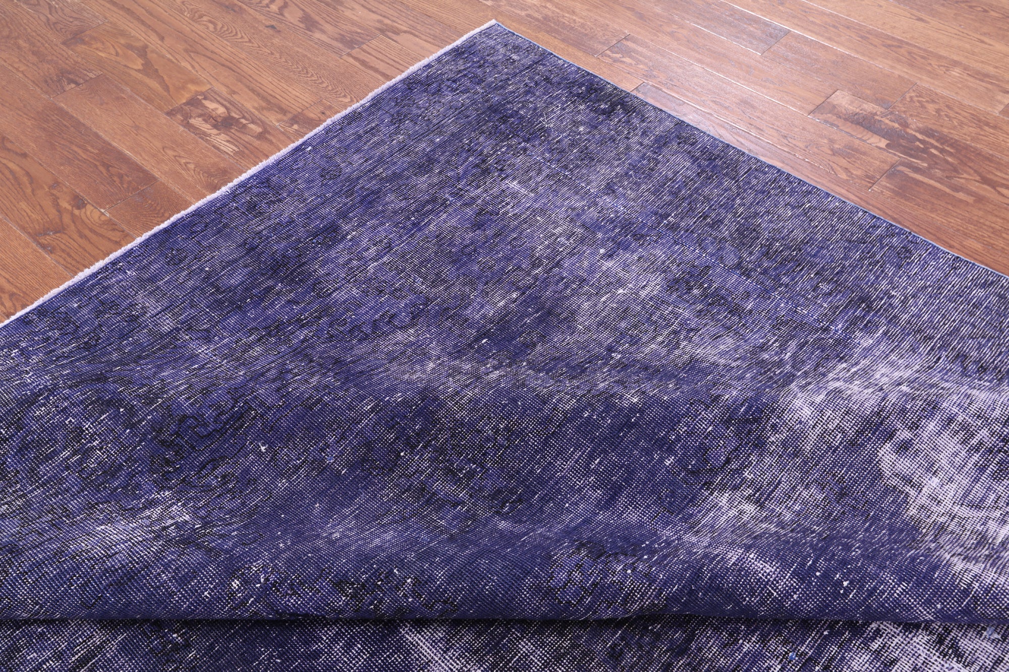 Persian Overdyed Hand Knotted Wool Rug - 8' 8" X 12' 7" - Golden Nile