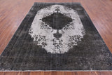Persian Overdyed Handmade Wool Area Rug - 8' 4" X 11' 3" - Golden Nile
