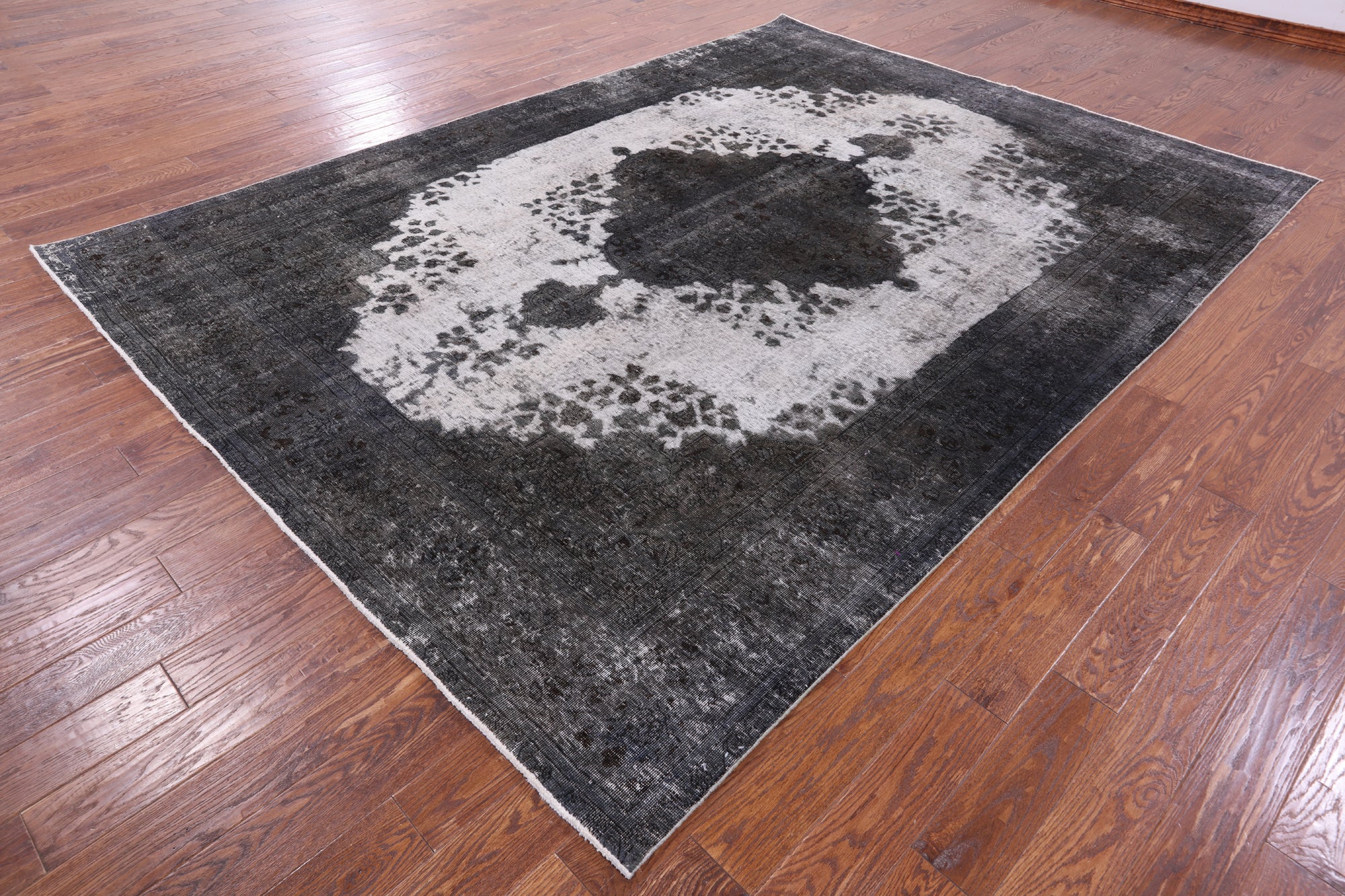 Persian Overdyed Handmade Wool Area Rug - 8' 4" X 11' 3" - Golden Nile