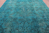 Persian Overdyed Handmade Wool Rug - 9' 10" X 12' 3" - Golden Nile
