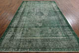 7 X 11 Hand Knotted Overdyed Area Rug - Golden Nile