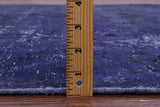 Persian Overdyed Hand Knotted Wool Area Rug - 6' 8" X 9' 8" - Golden Nile