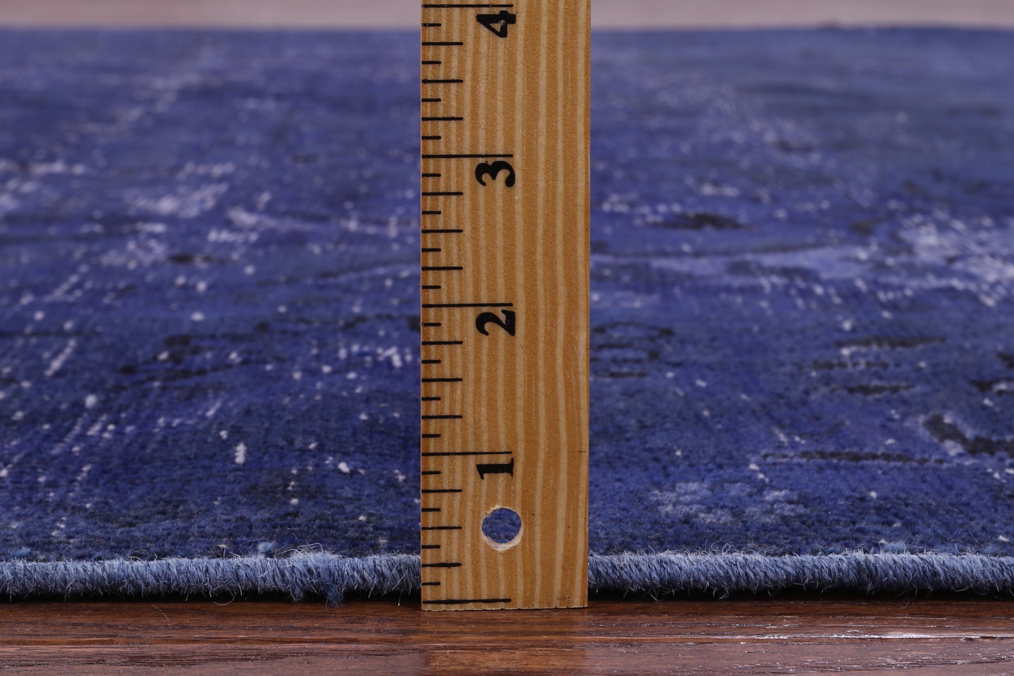 Persian Overdyed Hand Knotted Wool Area Rug - 6' 8" X 9' 8" - Golden Nile