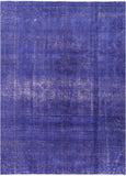 Persian Overdyed Handmade Wool Area Rug - 6' 8" X 9' 7" - Golden Nile