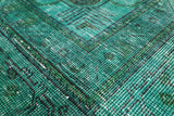Persian Overdyed Handmade Wool Area Rug - 9' 10" X 12' 6" - Golden Nile