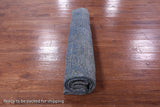 Blue Persian Overdyed Handmade Wool Area Rug - 8' 7" X 10' 9" - Golden Nile