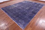 Persian Overdyed Handmade Wool Rug - 9' 8" X 12' 10" - Golden Nile