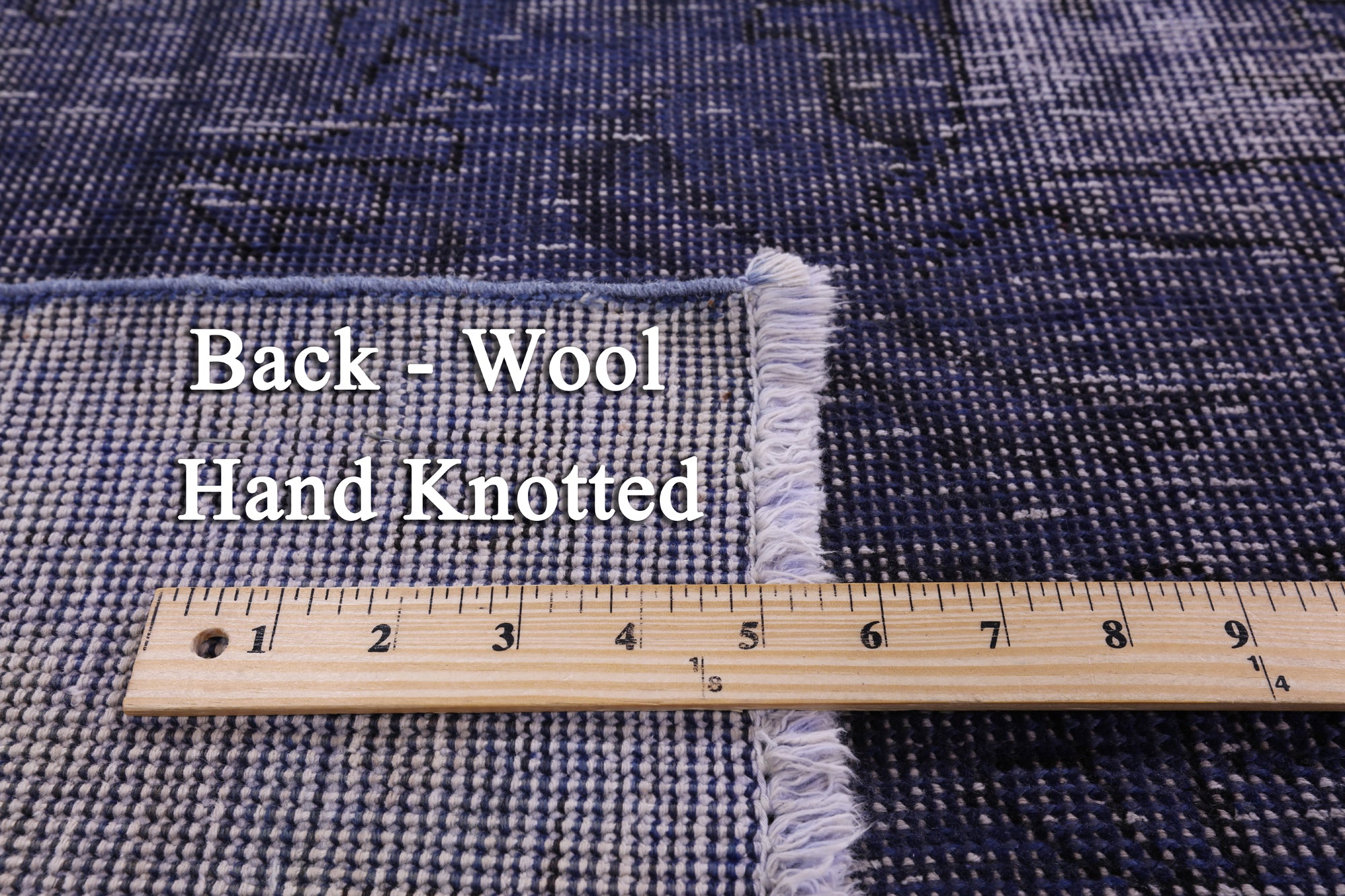Persian Overdyed Handmade Wool Rug - 9' 8" X 12' 10" - Golden Nile