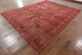 Hand Knotted Overdyed Area Rug 10 X 12 - Golden Nile