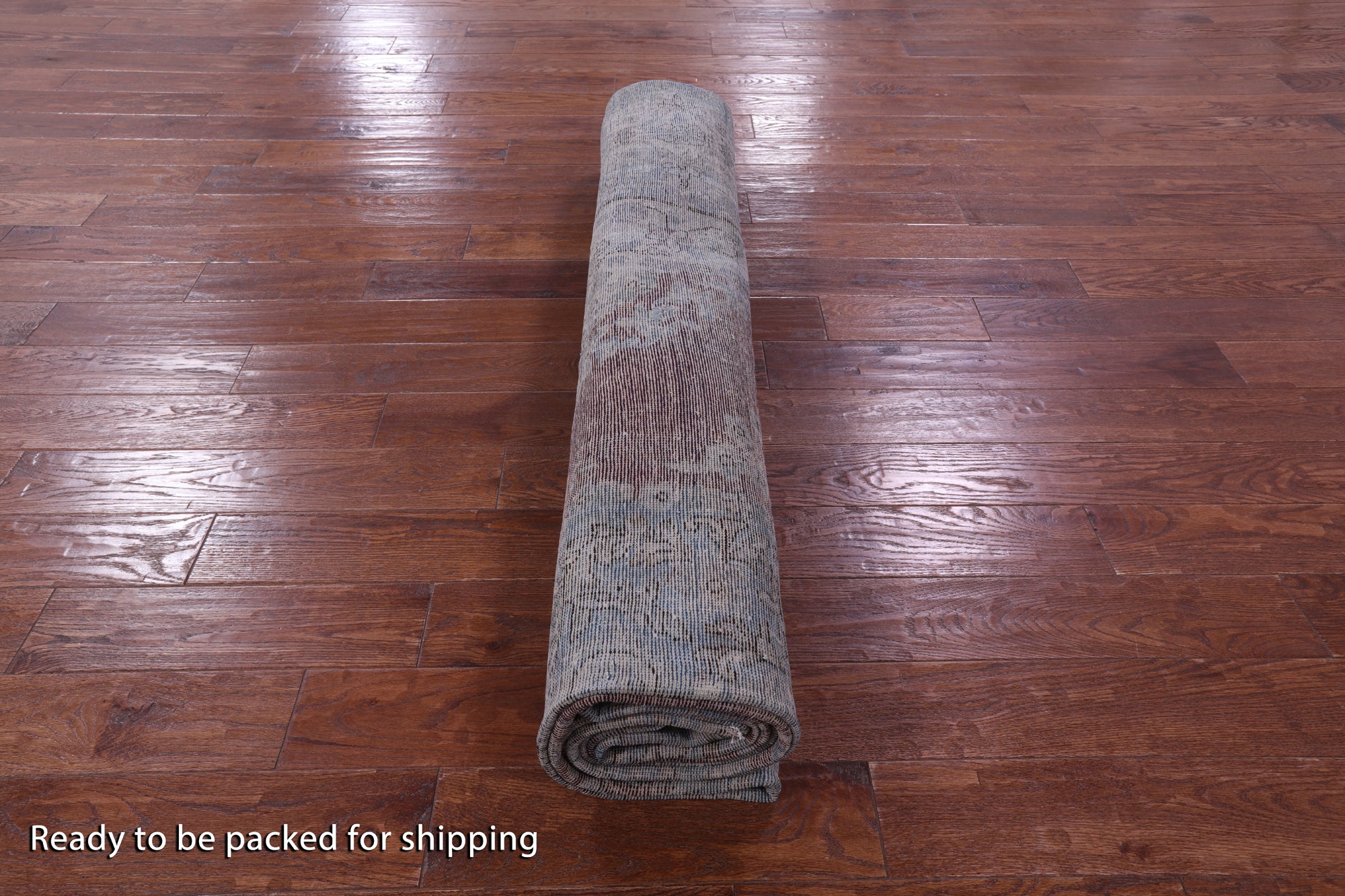 Blue Persian Overdyed Handmade Area Rug - 9' 5" X 12' 10" - Golden Nile
