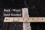 Arts & Crafts Handmade Wool Area Rug - 9' 1" X 12' 5" - Golden Nile