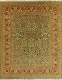 Floral Persian Handmade Area Rug 8 X 10 - Golden Nile