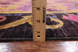 Pink William Morris Hand Knotted Area Rug - 6' 2" X 9' 9" - Golden Nile