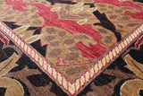 William Morris Hand Knotted Wool Area Rug - 9' 10" X 13' 4" - Golden Nile