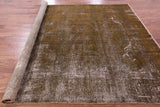 Persian Overdyed Handmade Wool Area Rug - 8' 1" X 11' 0" - Golden Nile