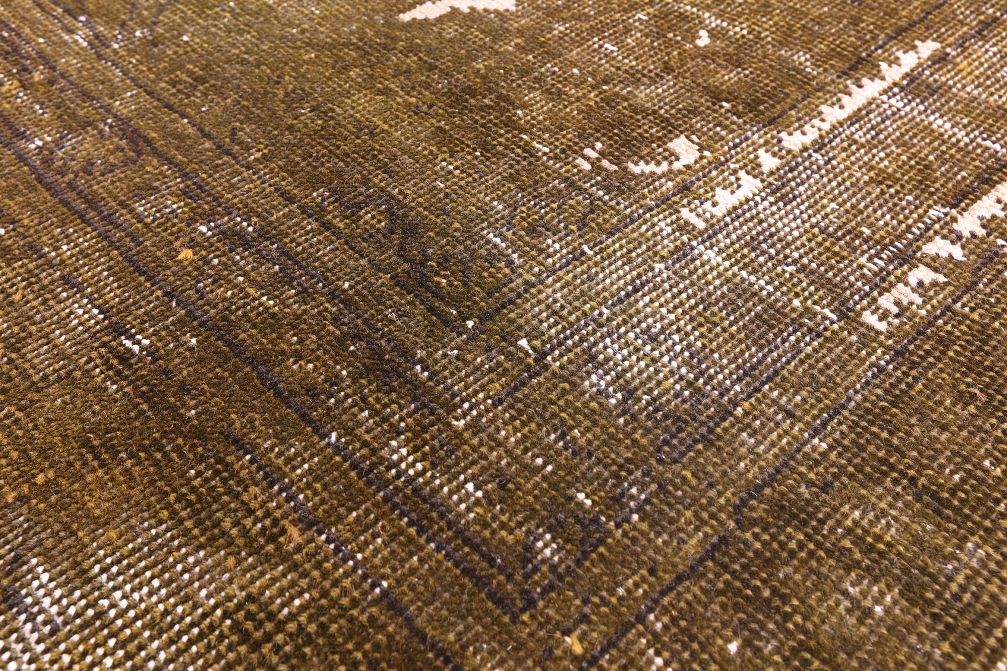 Persian Overdyed Handmade Wool Area Rug - 8' 1" X 11' 0" - Golden Nile