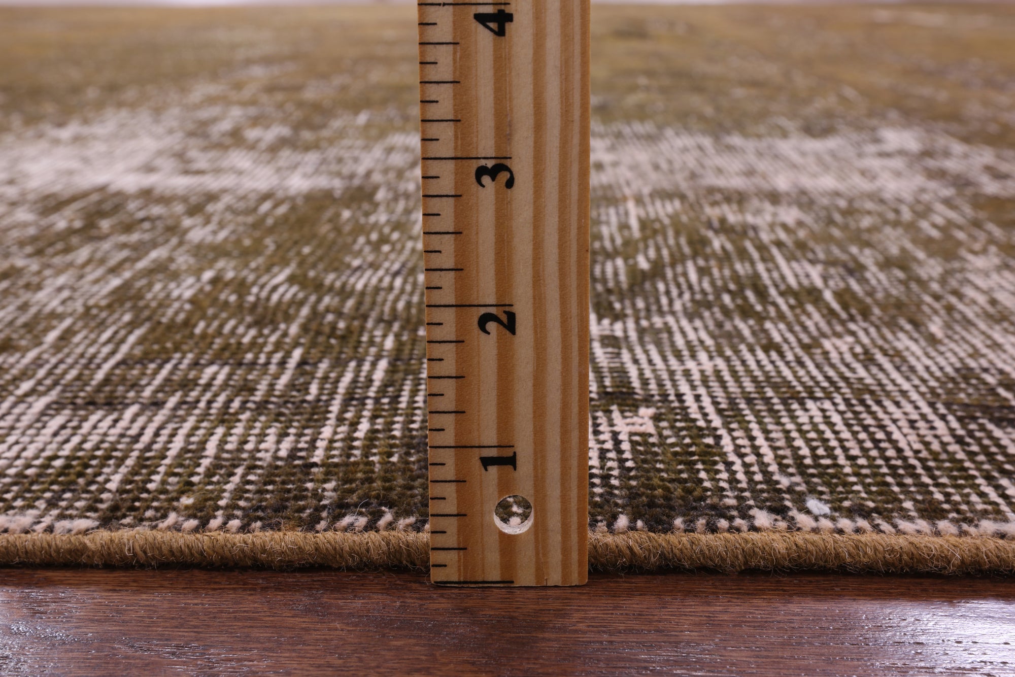 Persian Overdyed Handmade Wool Area Rug - 8' 1" X 11' 0" - Golden Nile