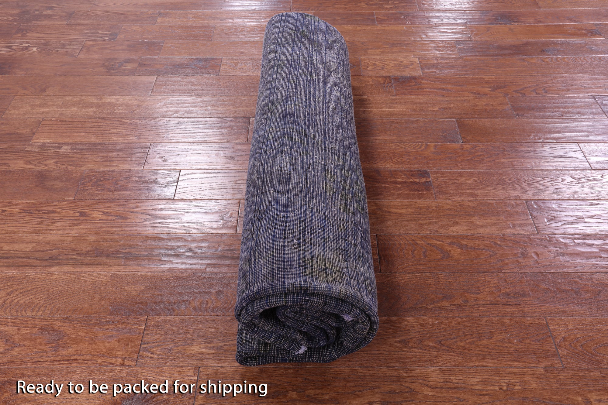 Persian Overdyed Hand Knotted Wool Rug - 7' 5" X 10' 6" - Golden Nile
