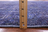 Persian Overdyed Hand Knotted Wool Rug - 7' 5" X 10' 6" - Golden Nile