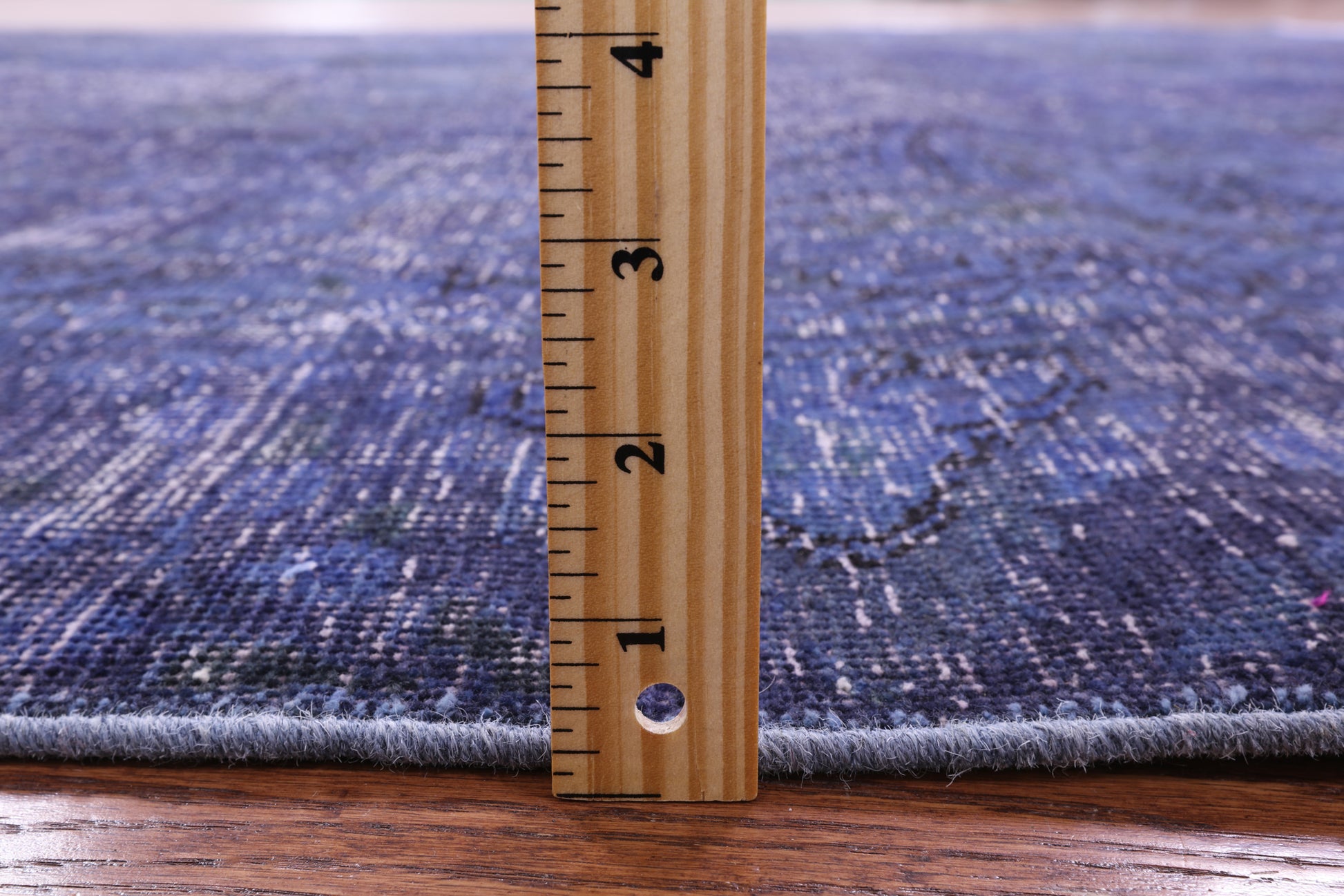 Persian Overdyed Hand Knotted Wool Rug - 7' 5" X 10' 6" - Golden Nile