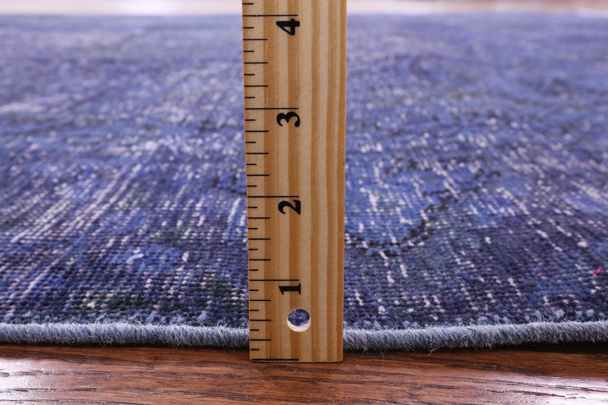 Persian Overdyed Hand Knotted Wool Rug - 7' 5" X 10' 6" - Golden Nile