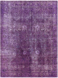 Persian Overdyed Handmade Wool Area Rug - 9' 1" X 12' 2" - Golden Nile