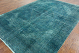 8 X 11 Hand Knotted Persian Overdyed Area Rug - Golden Nile