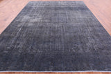 Persian Overdyed Handmade Wool Area Rug - 9' 11" X 12' 5" - Golden Nile