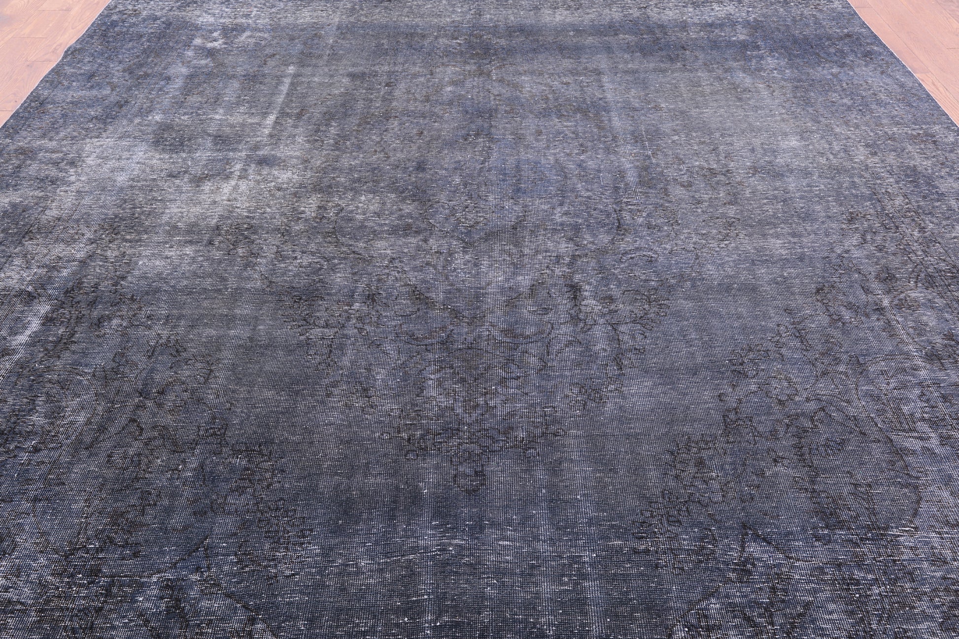Persian Overdyed Handmade Wool Area Rug - 9' 11" X 12' 5" - Golden Nile
