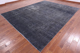 Persian Overdyed Handmade Wool Area Rug - 9' 11" X 12' 5" - Golden Nile