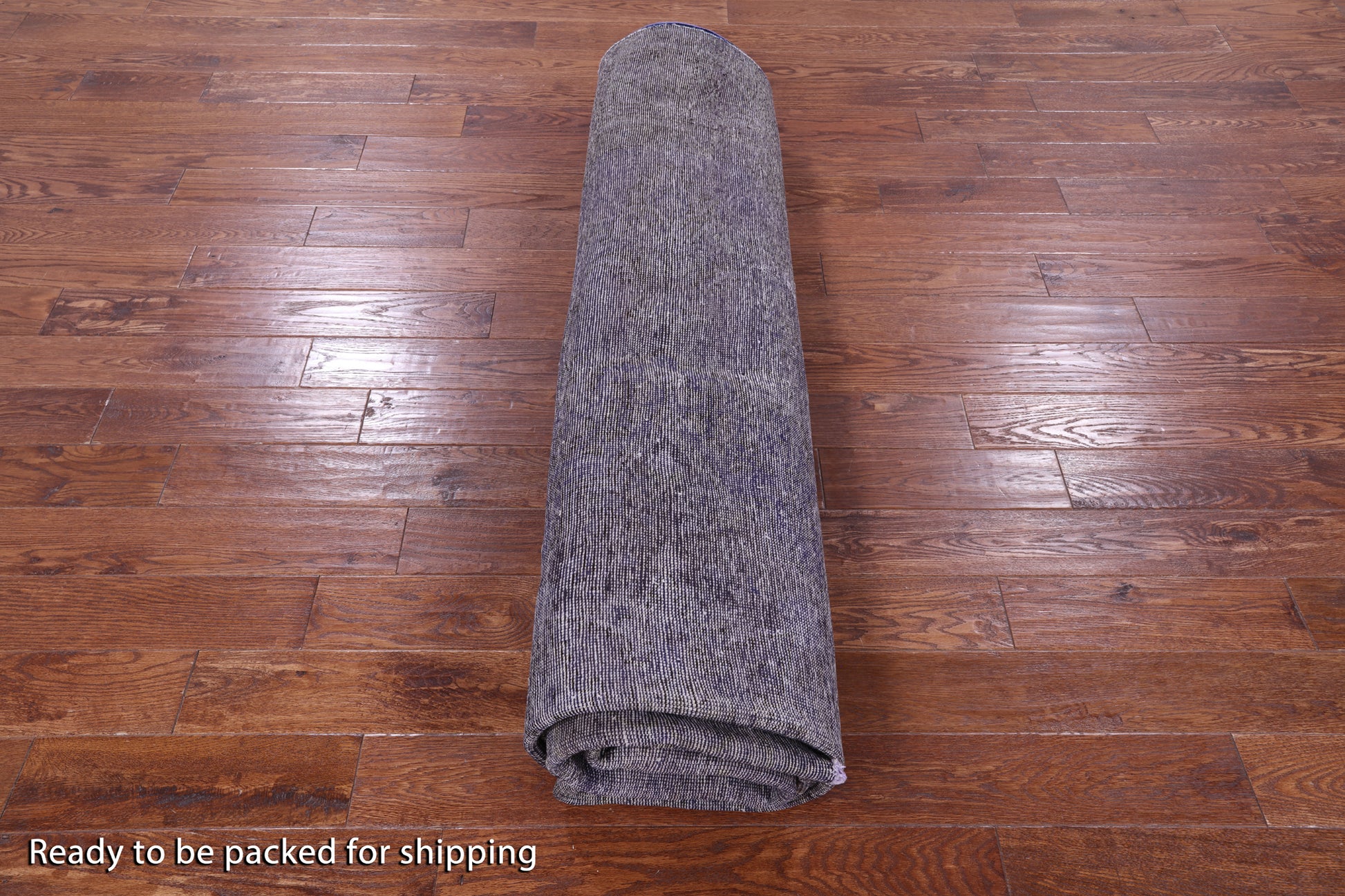 Purple Persian Overdyed Hand Knotted Wool Area Rug - 10' 3" X 12' 10" - Golden Nile