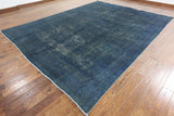 Overdyed Hand Knotted Area Rug 10 X 13 - Golden Nile