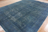 Overdyed Hand Knotted Area Rug 10 X 13 - Golden Nile