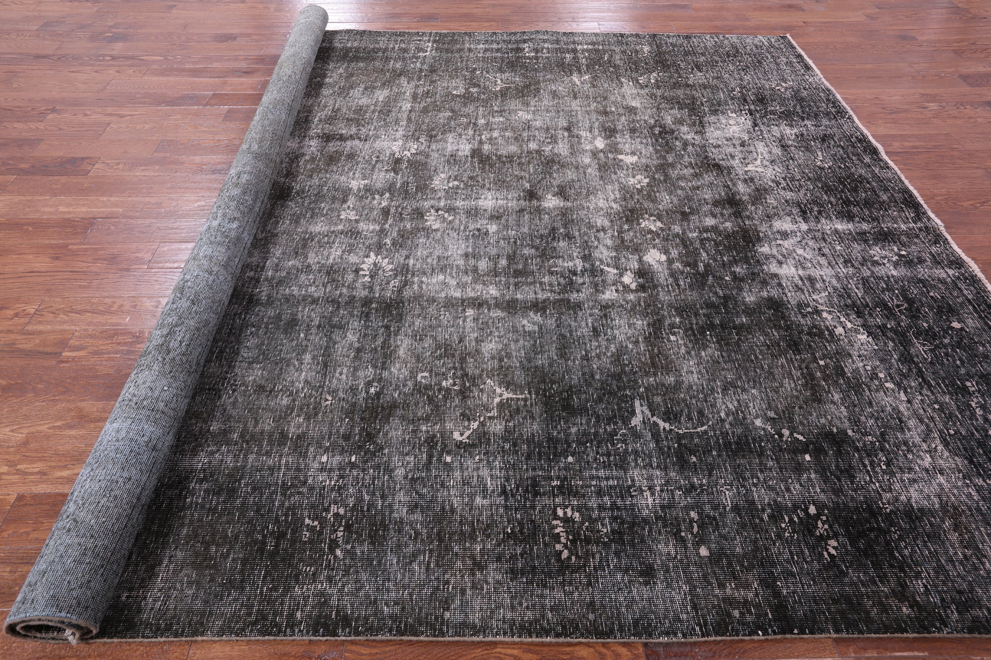 Persian Overdyed Handmade Wool Rug - 9' 7" X 12' 3" - Golden Nile