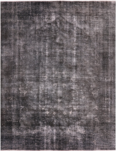 Persian Overdyed Handmade Wool Rug - 9' 7" X 12' 3" - Golden Nile