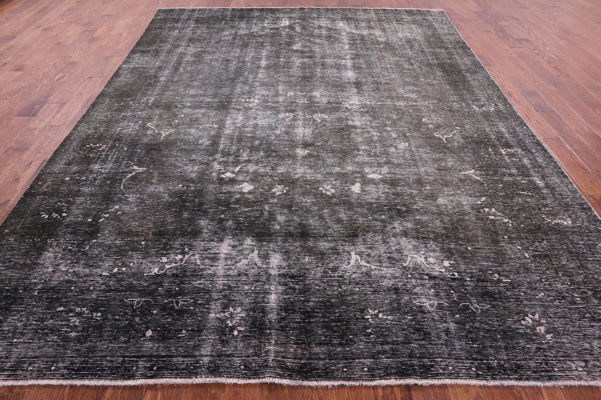 Persian Overdyed Handmade Wool Rug - 9' 7" X 12' 3" - Golden Nile