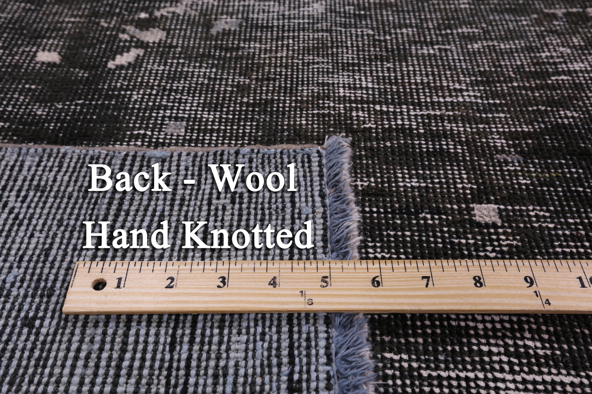 Persian Overdyed Handmade Wool Rug - 9' 7" X 12' 3" - Golden Nile